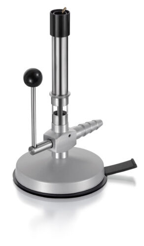 Bunsen burner lever stop-cock