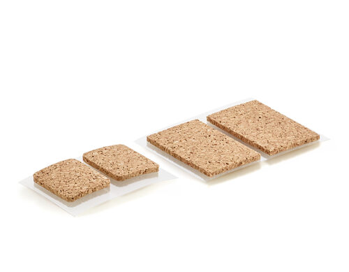 Korkplättchen Stativklemme